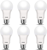 A19 LED Bulb, 12W=75W, E26 Medium Base, 2700K, 6 Pack